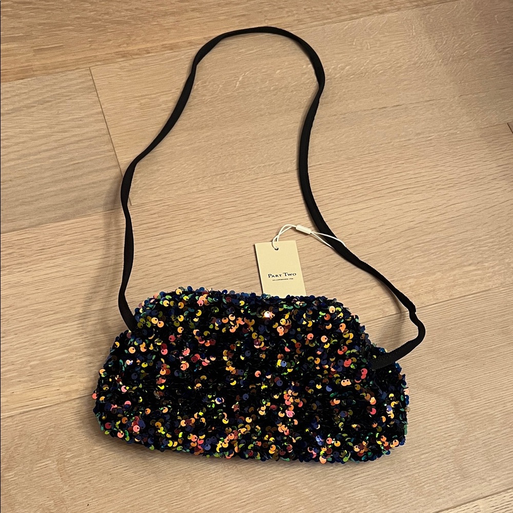 PART TWO SEQUIN BAG